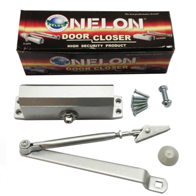 Nelon DR-NDCH068 SILVER DOOR CLOSER WITH STANDARD ARM